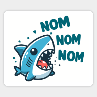 Nom Nom Nom: Hungry Shark Magnet